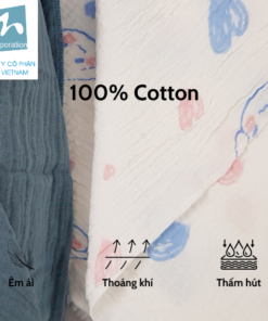 Chi Tiết Chăn Hè Cotton Xô