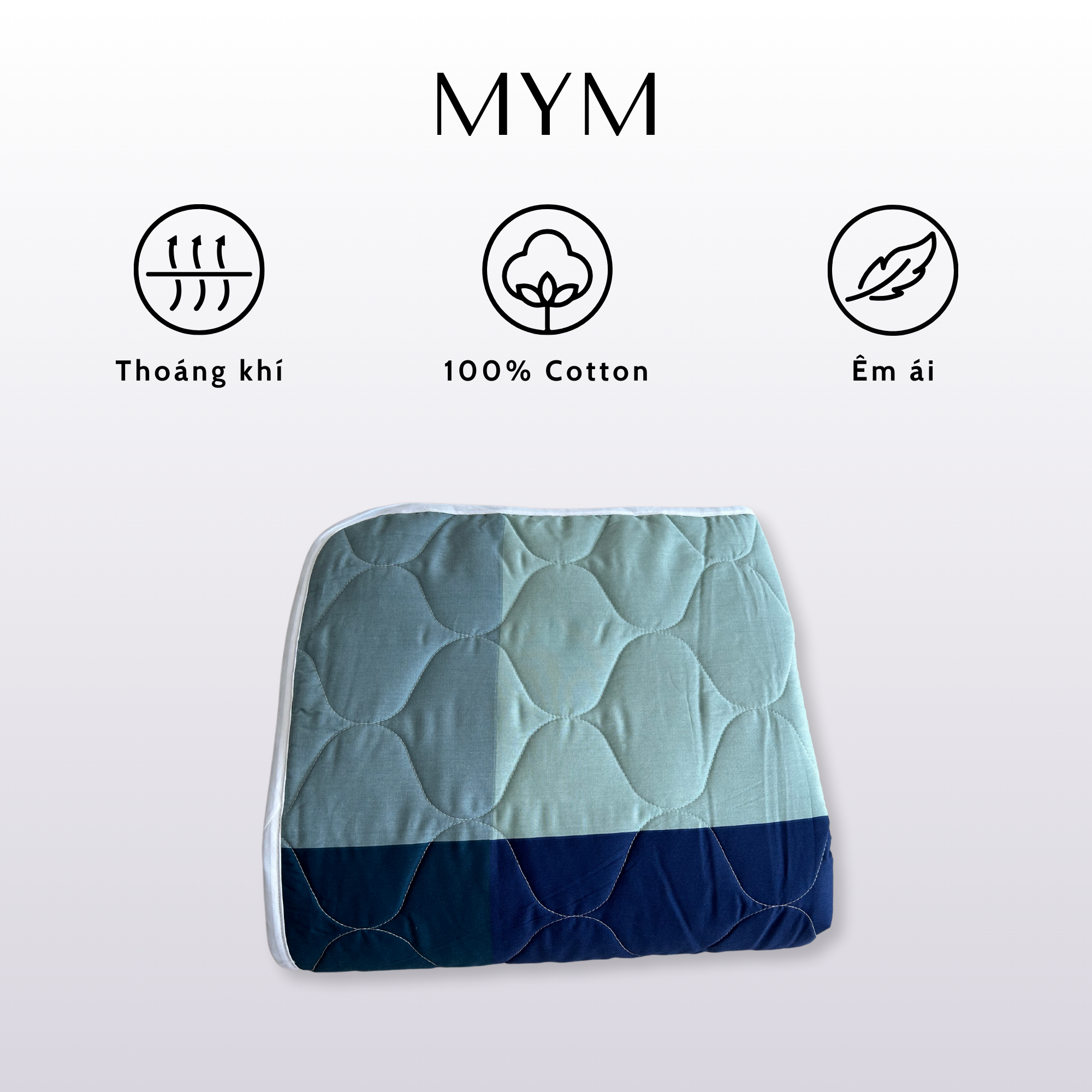 Chăn Cotton 160x200cm Chần Gòn In Họa Tiết - 34 Chăn Cotton In Hoạ Tiết Mẫu 34