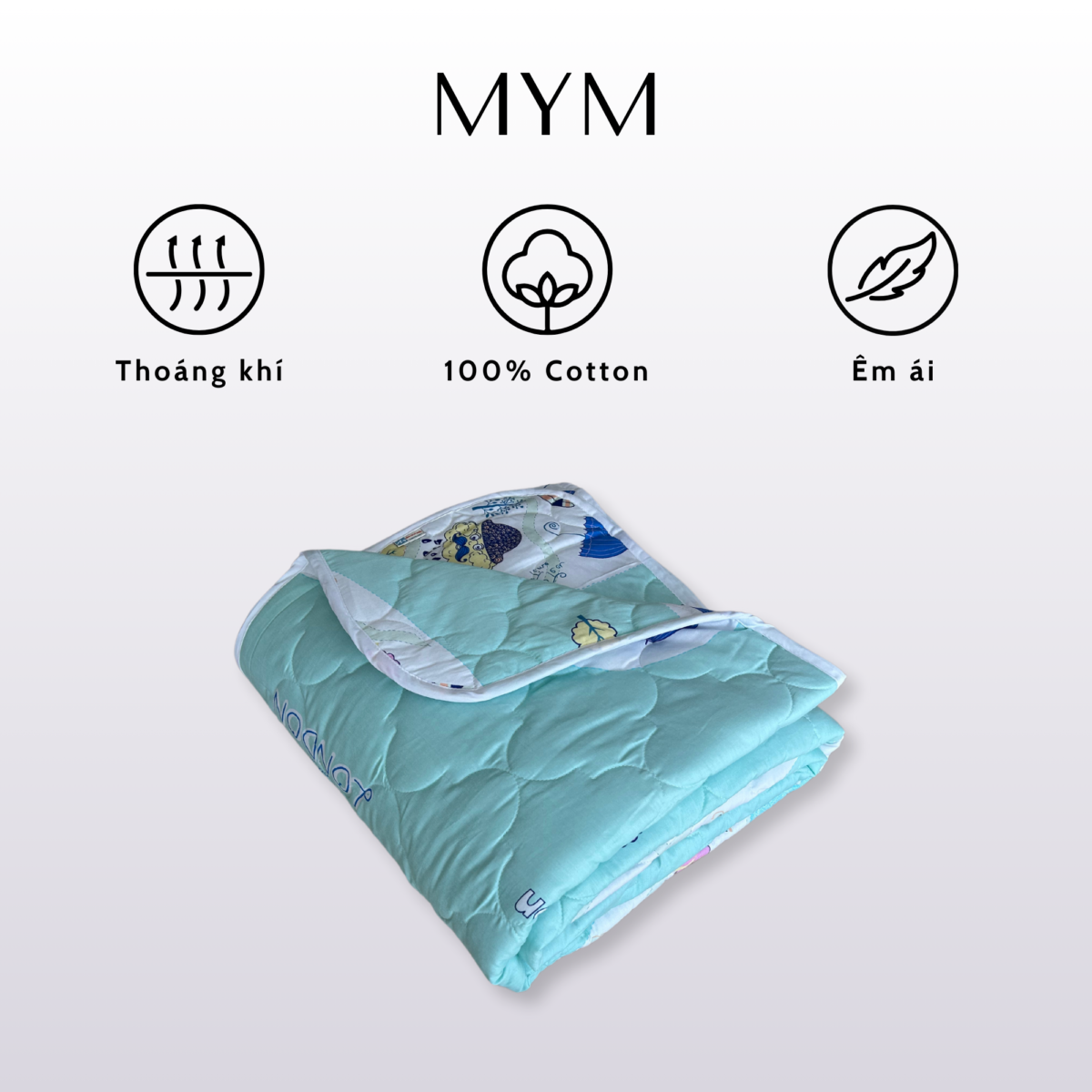 Chăn Cotton In Hoạ Tiết Mẫu 40