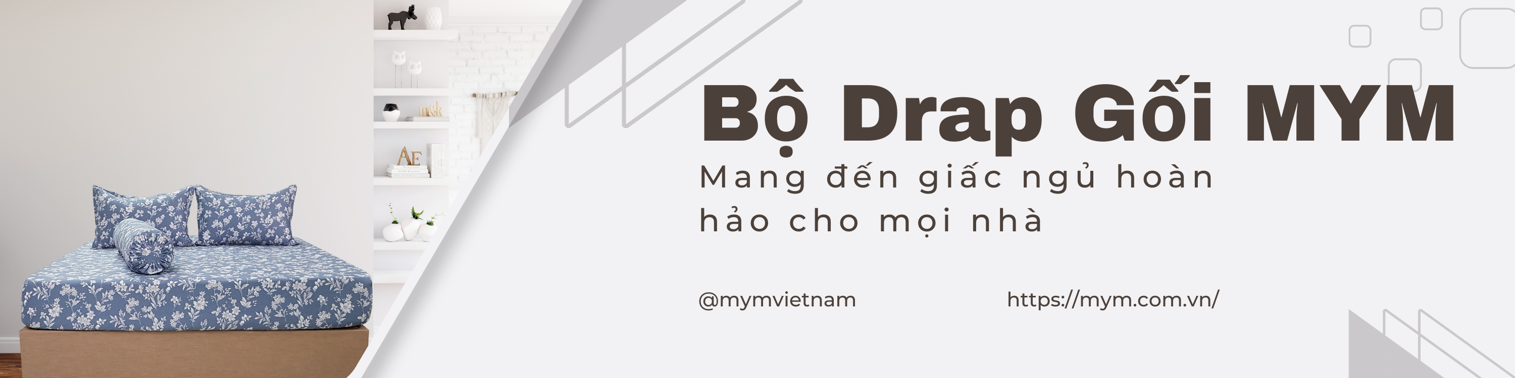 Banner Ngang Bộ Drap Gối