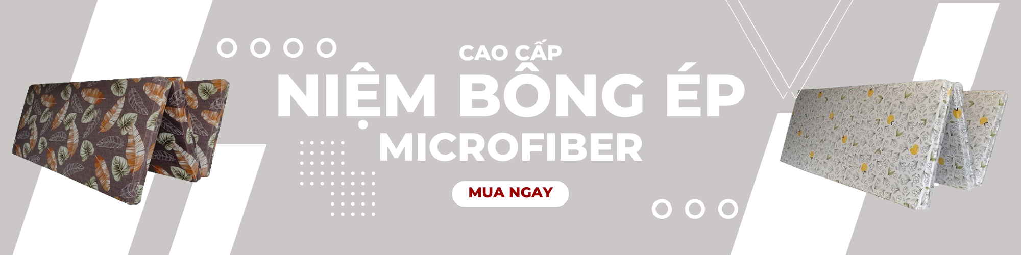 Banner Ngang Nệm Bông Ép