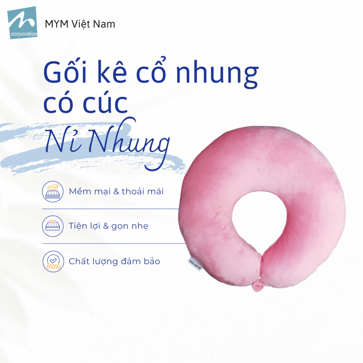 Gối tựa cổ nhung mẫu 2