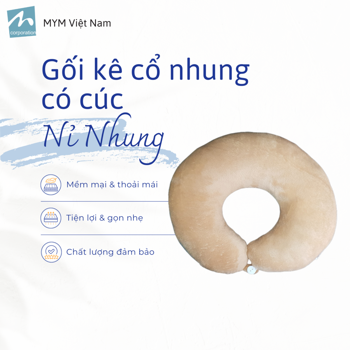 Gối tựa cổ nhung mẫu 4