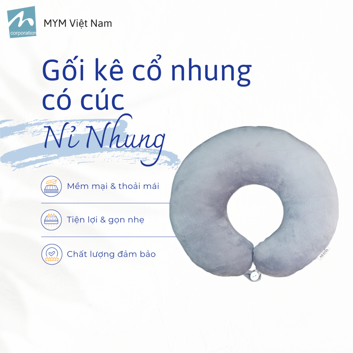 Gối tựa cổ nhung mẫu 6