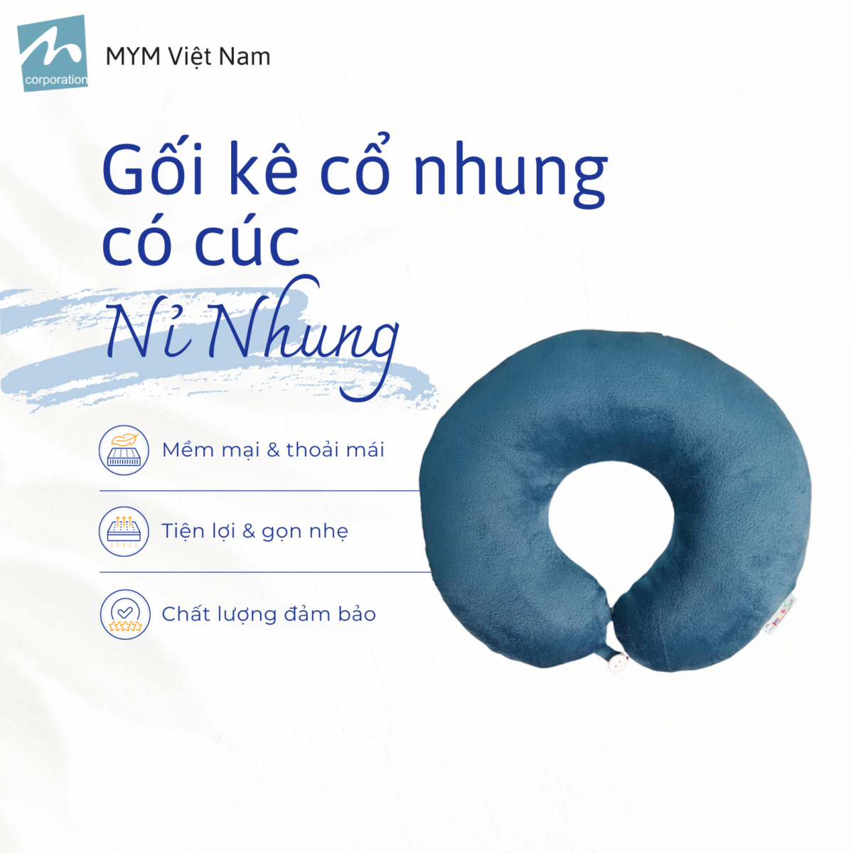 Gối tựa cổ nhung mẫu 8