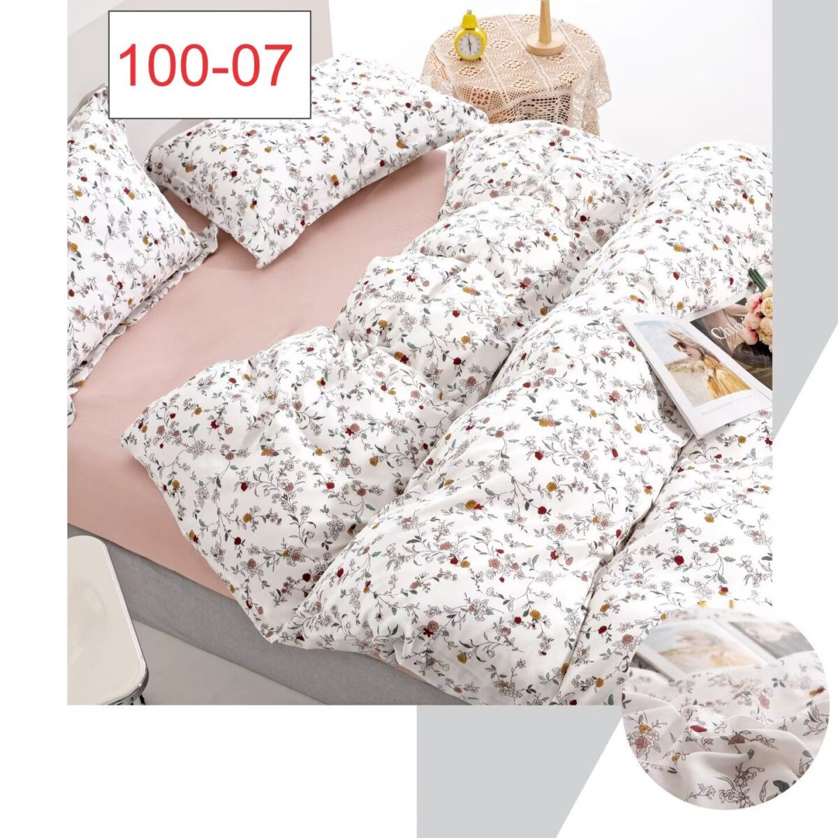 Vải Xô Muslin In Hoạ Tiết Mẫu 7